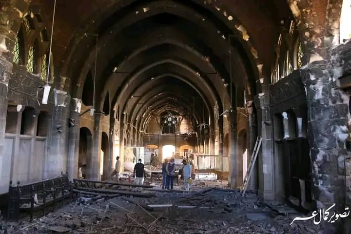 قامت مليشيا الجنجويد بعمليات نهب واسعة طالت متحف القصر الجمهوري ومكتبته