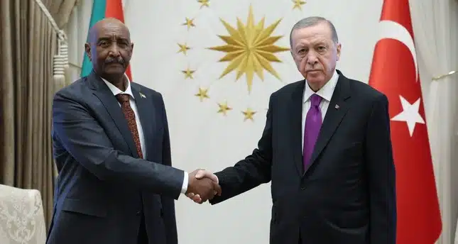 اردوغان يلتقي البرهان