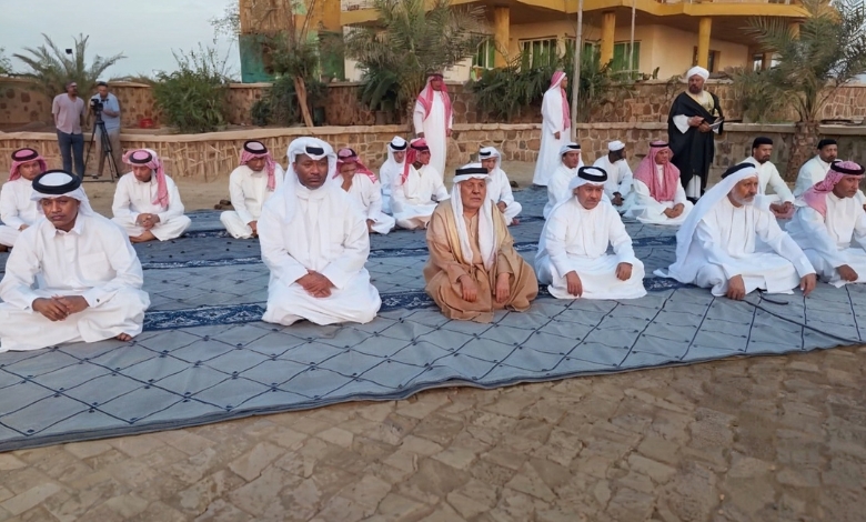 السفارة السعودية تقيم صلاة العيد بحضور دبلوماسي رفيع المستوى