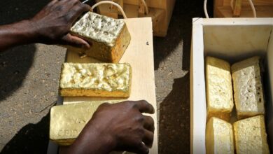 إنتاج الذهب في السودان