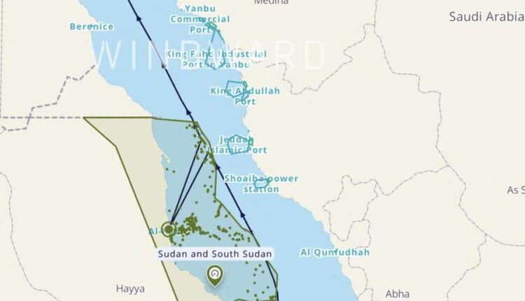 نشاط راداري على السواحل السودانية