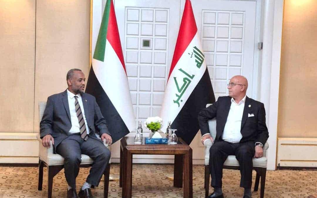 وزير الصحة السوداني يلتقي نظيره العراقي