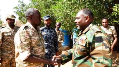 والي الخرطوم يتفقد قوات الجيش في ود البشير