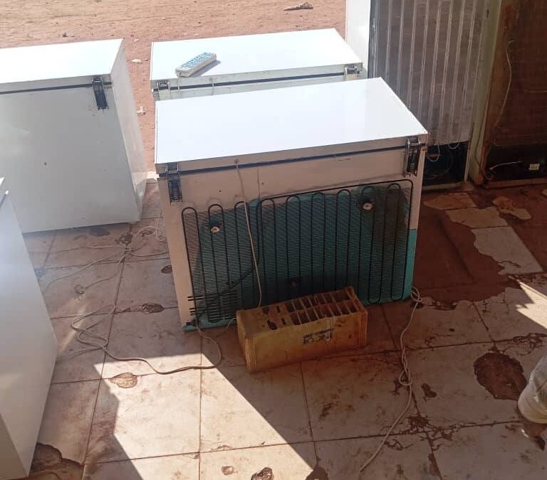 الثلاجات المسروقة