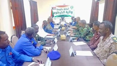 اجتماع لجنة أمن ولاية الخرطوم