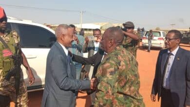 النائب العام يصل الجزيرة ويدعو للإحتكام للقانون لإسترداد الحقوق