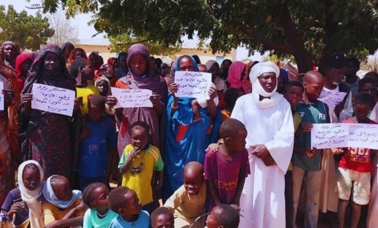 نازحو مخيم زمزم