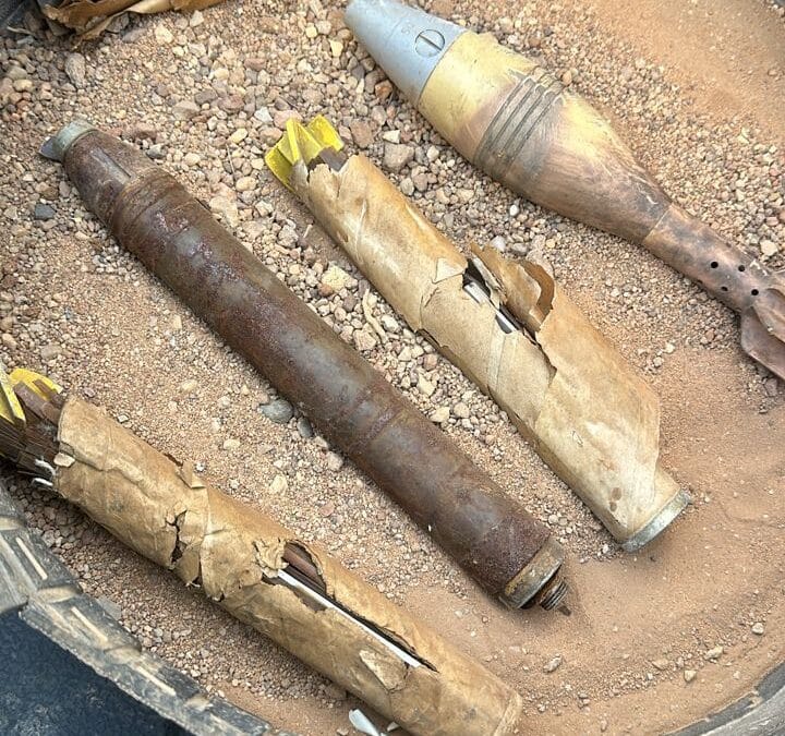 قوات الدفاع المدني تنفذ حملة كبرى للكشف عن مخلفات الحرب في بحري