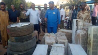 الشرطة الأمنية تضبط كميات من المسروقات داخل منزل بحلة كوكو