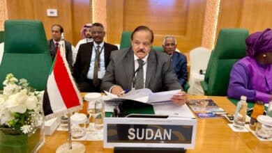 وزر الخارجية السوداني علي يوسف