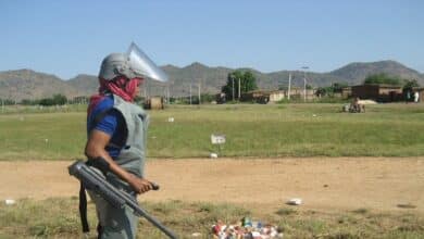 إزالة الألغام في السودان