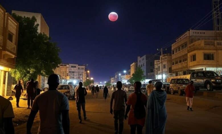 خسوف القمر 2025