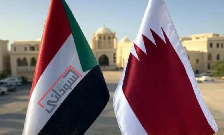 علم السودان و قطر