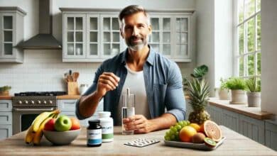 أفضل فيتامينات للرجال بعد الأربعين
