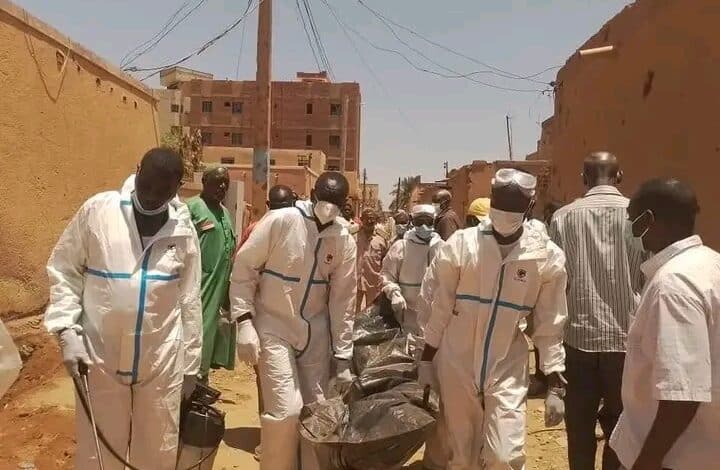 محلية أمدرمان تبدأ بنقل الجثث والرفاة من الشوارع والمناطق السكنية