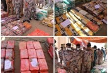 مدير عام الجمارك يقف على ضبطية كبرى للمخدرات بالبحر الأحمر ويشيد بجهود مكافحة التهريب