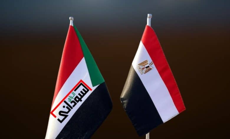 علم السودان ومصر