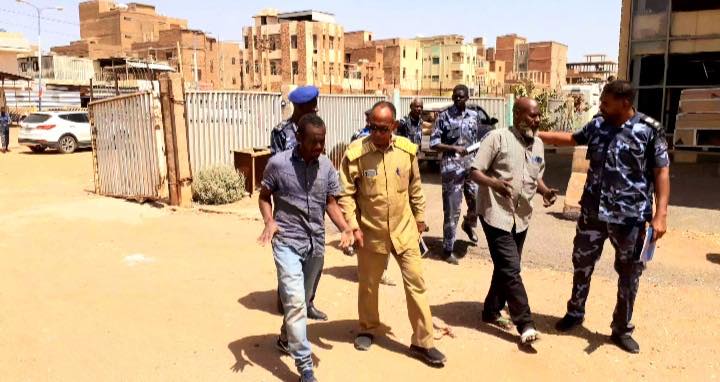 ترتيبات لإعادة تشغيل الميناء البري بالخرطوم بعد أعمال التخريب