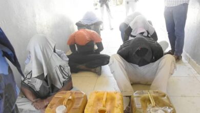 المتهمين بسرقة زيوت محولات الكهرباء