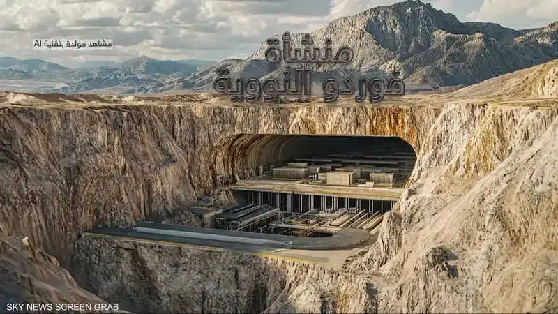 منشأة فوردو النووية في إيران