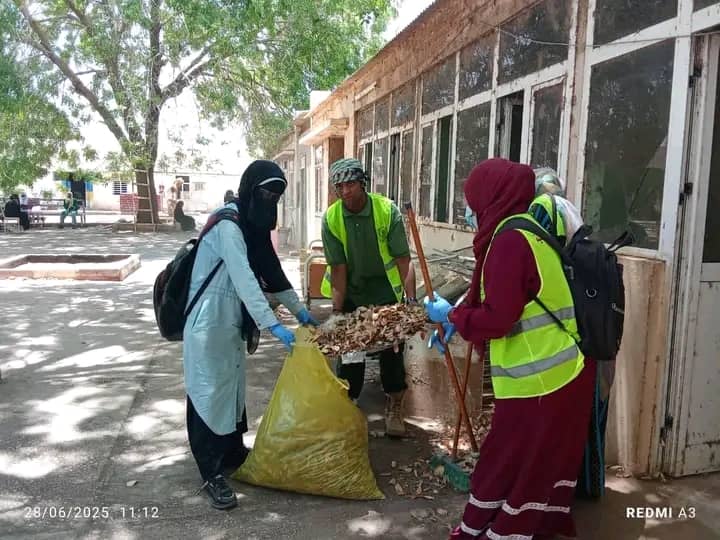 مبادرة "جيش واحد شعب واحد" تنظف وتعقّم مستشفيات جبل أولياء