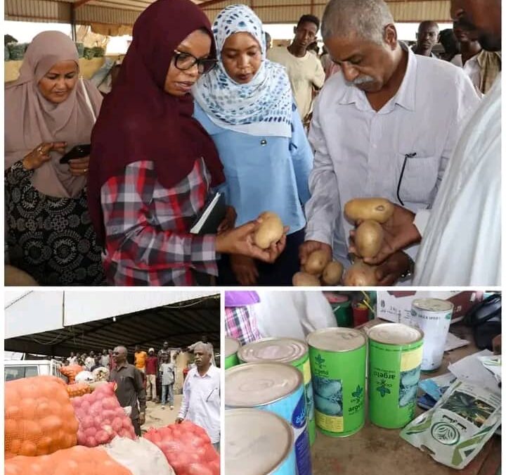 حملة مفاجئة على البطاطس المهربة في بورتسودان