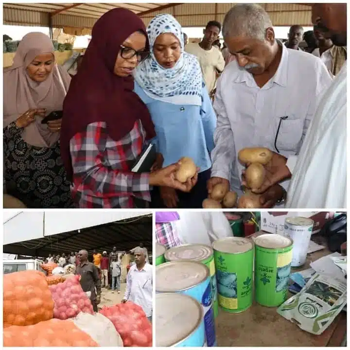 حملة مفاجئة على البطاطس المهربة في بورتسودان