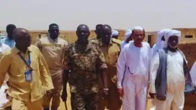 والي الخرطوم يتفقد مناطق السيول بأمبدة