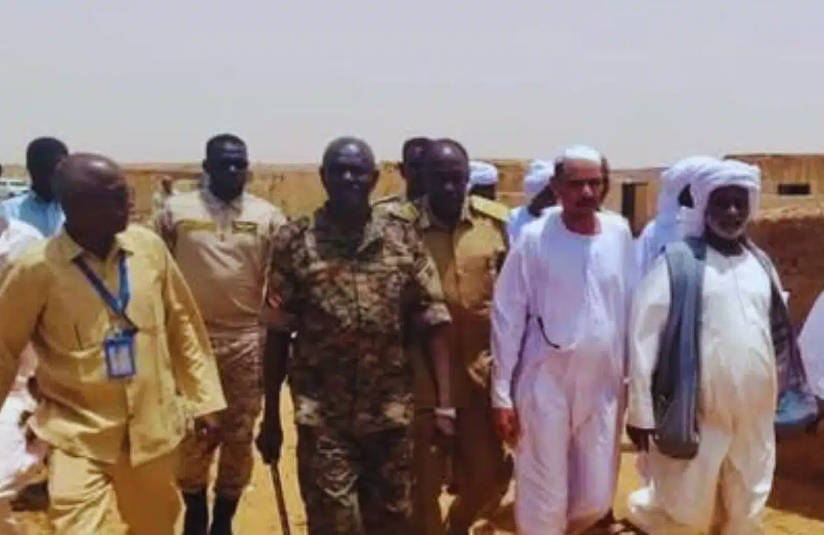 والي الخرطوم يتفقد مناطق السيول بأمبدة