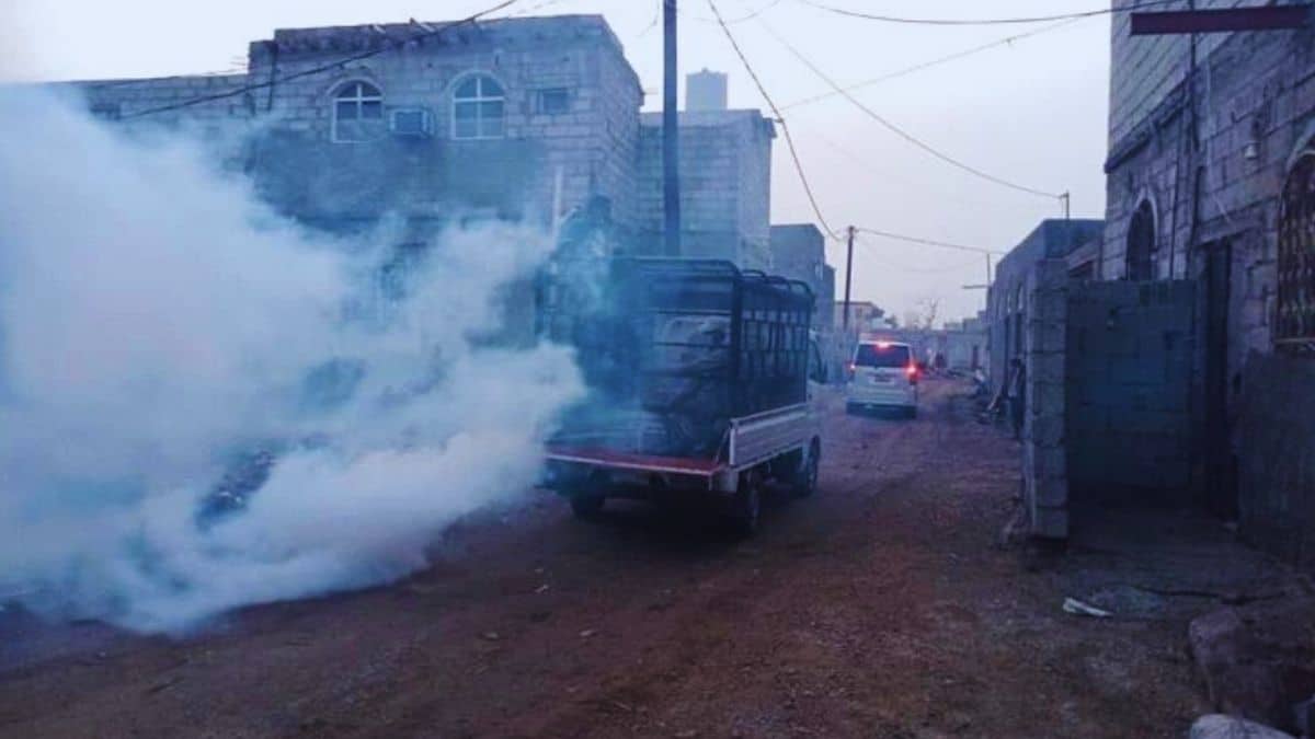 الرش الضبابي - صورة ارشيفية